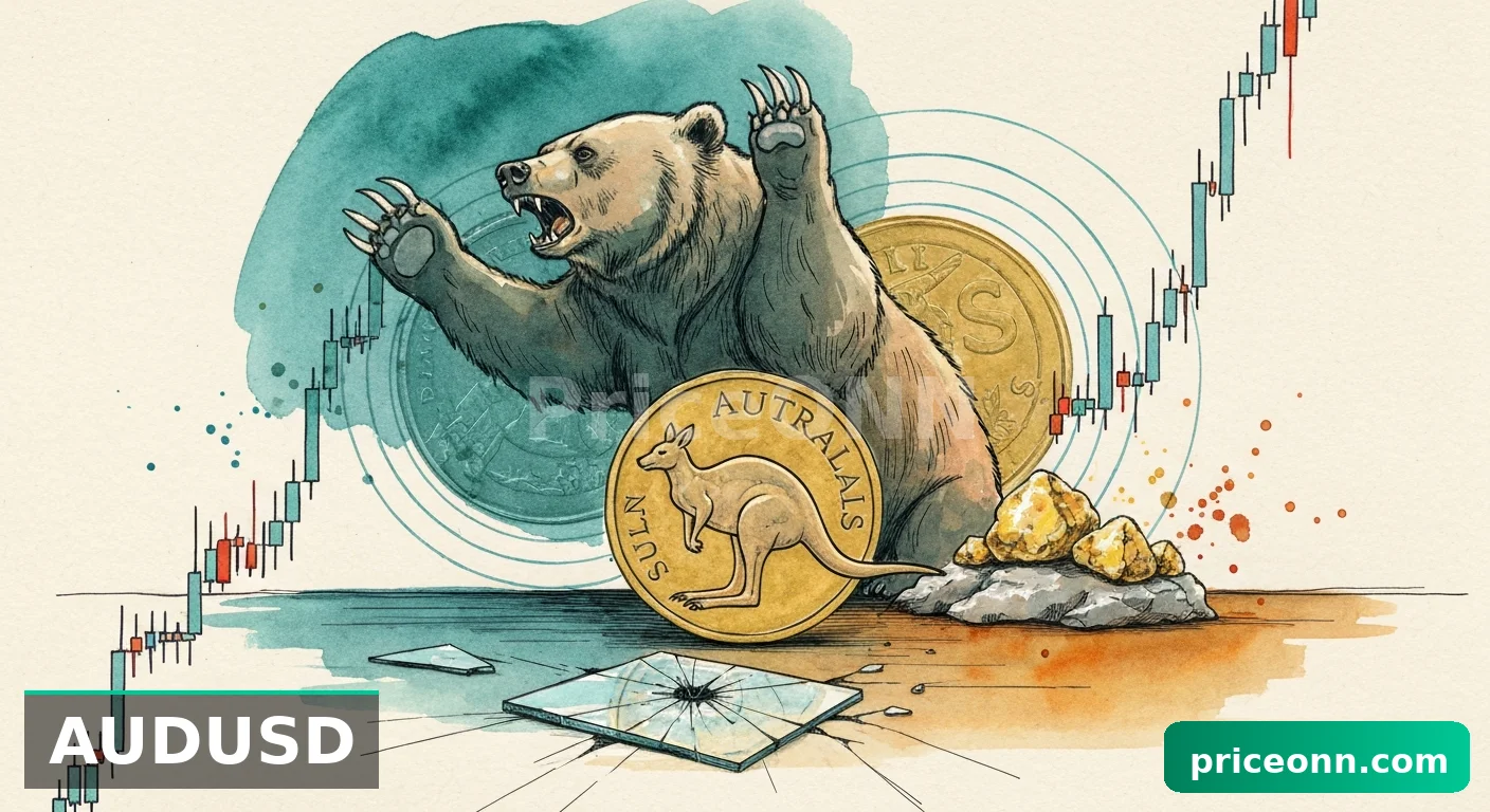 AUDUSD, 0.70059 달러까지 급락! 중동 긴장 고조?