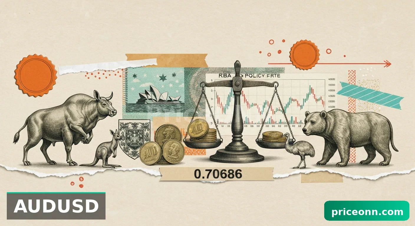 AUD/USD Tests $0.70686 Resistance: Can Bullish Fundamentals Hold?