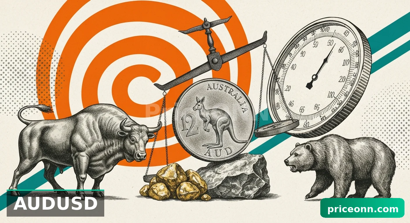 豪ドル分析今日: AUDUSDは0.70499ドルへ反落、ドル高が主要サポートを試す