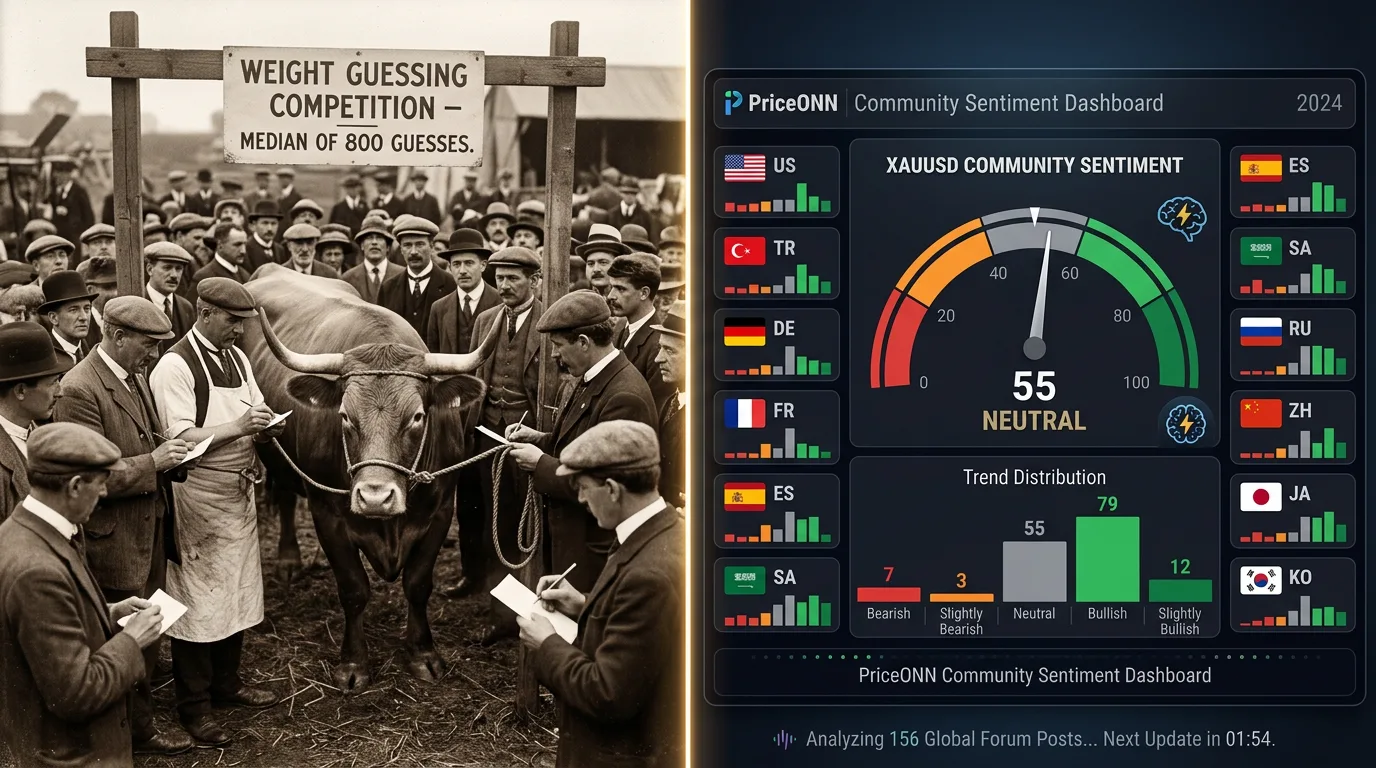 집단 지성의 힘: 커뮤니티 심리가 금융 시장을 예측하는 방법