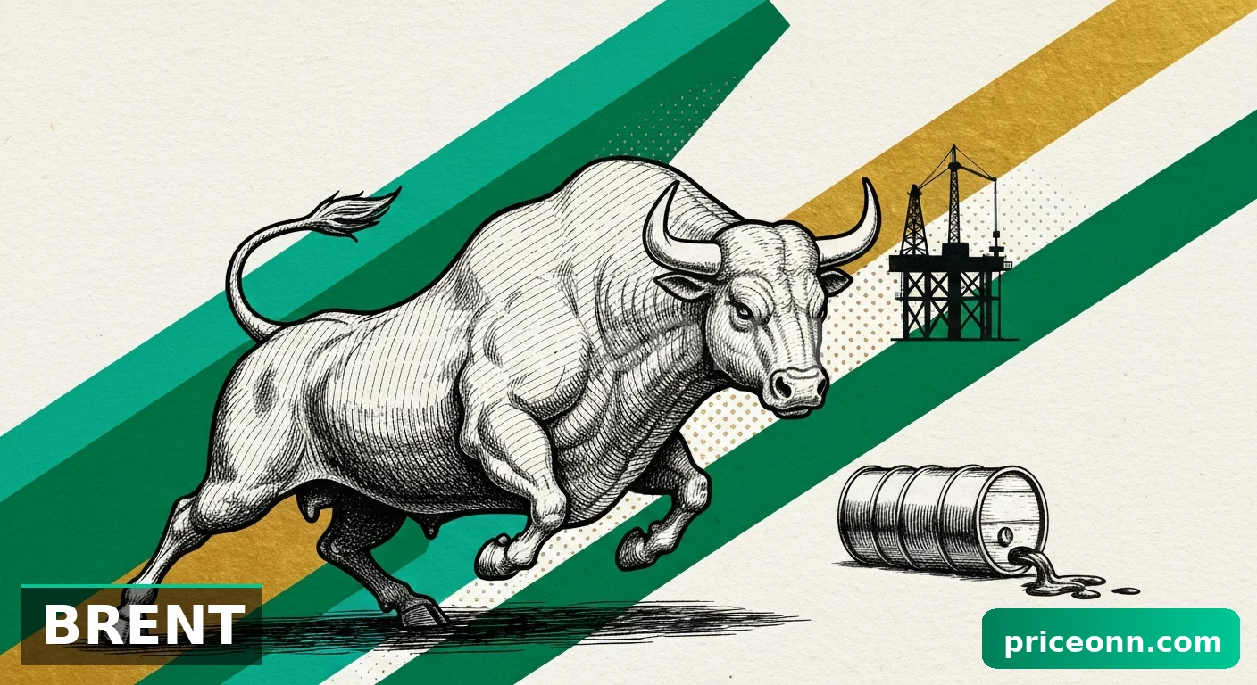 BRENT Surges 2%: Technical Analysis and Key Levels at $65.73