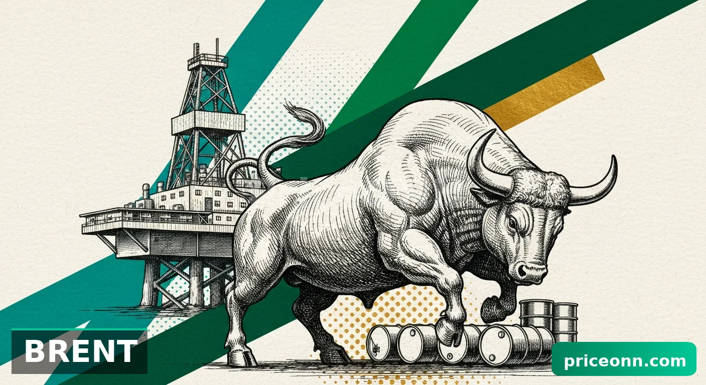 BRENT Surges 2%: Technical Analysis and Key Levels at $65.73