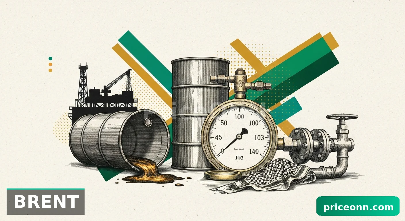 Brent Öl: Spannungen im Nahen Osten treiben Preis hoch!