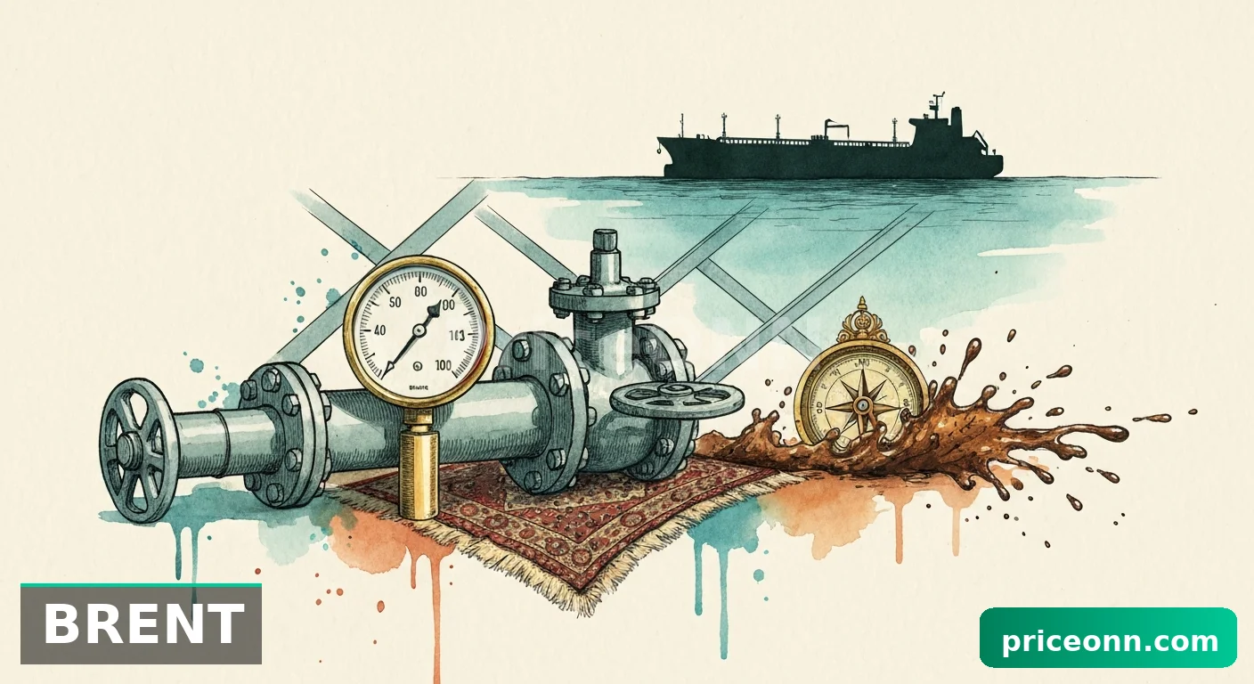 Brent Crude Tests $103.82 Resistance Amid Middle East Tensions