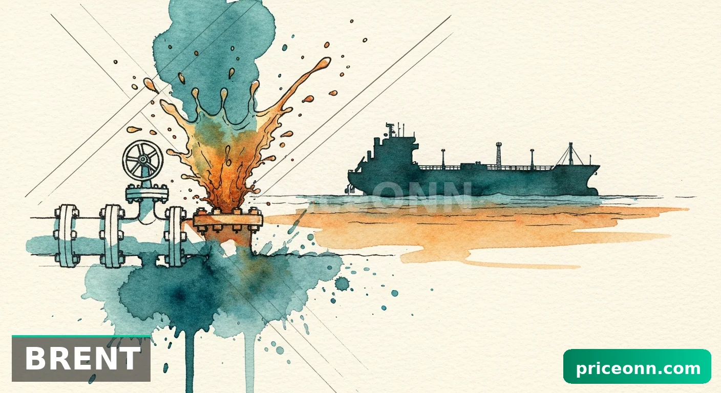 브렌트유, 중동 긴장 속 65.73달러 목표?