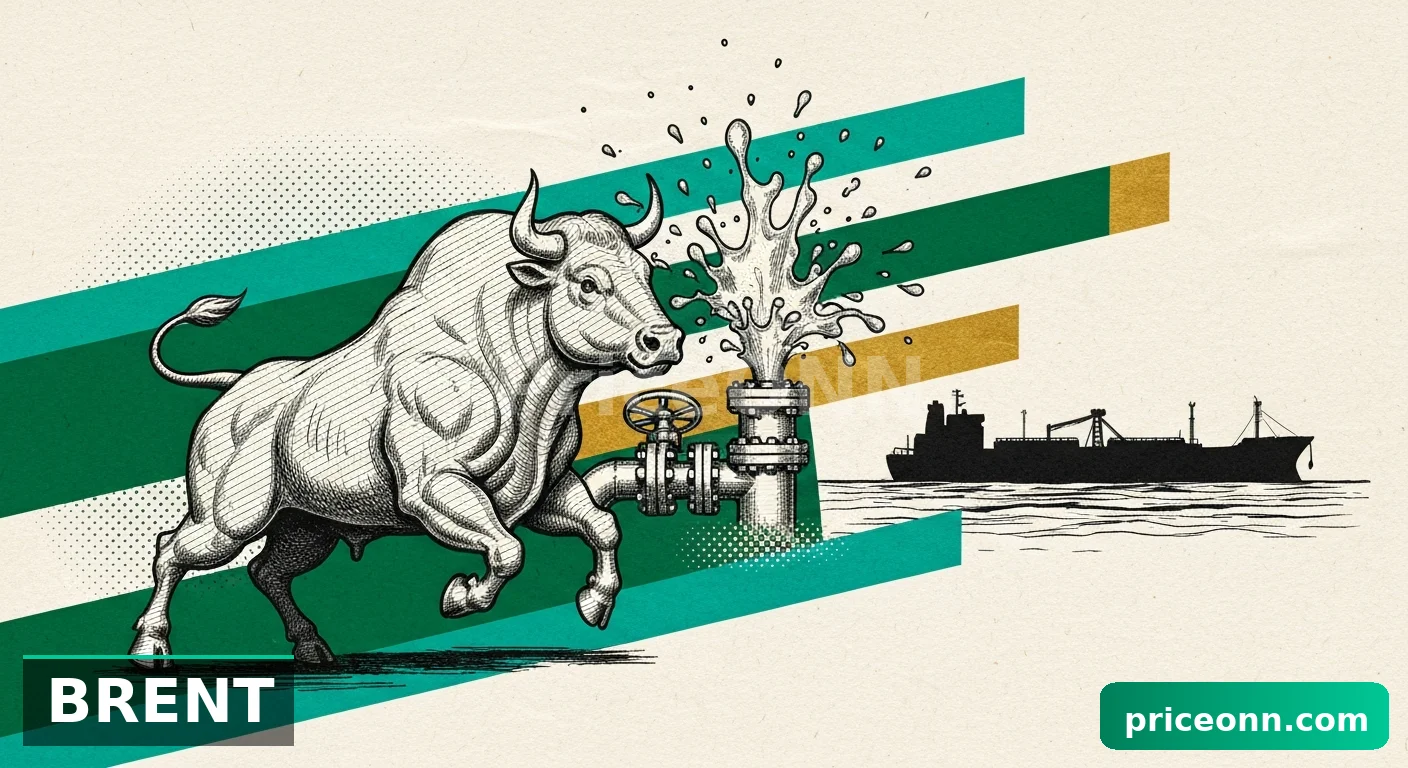 브렌트, $65.73 초과 급등: 기술적 랠리인가 지속 가능한 추세인가?