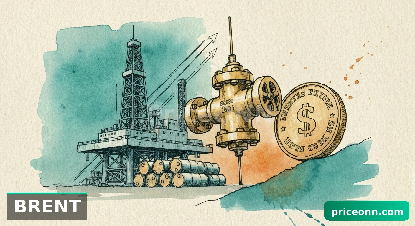 ¿Resistirá el Brent los $65.73 ante un Dólar Débil?