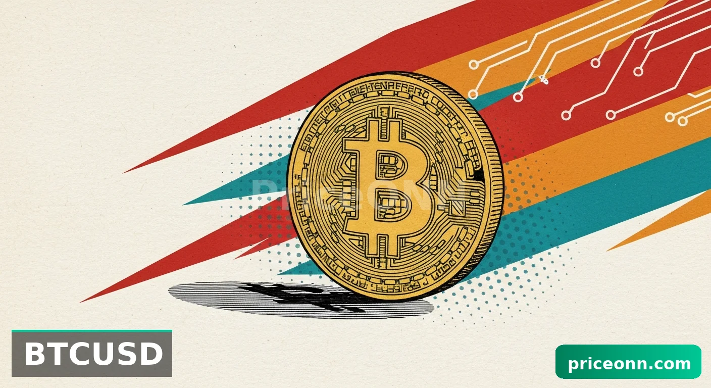 انخفاض BTCUSD بنسبة 2.1%: التحليل الفني والمستويات الرئيسية