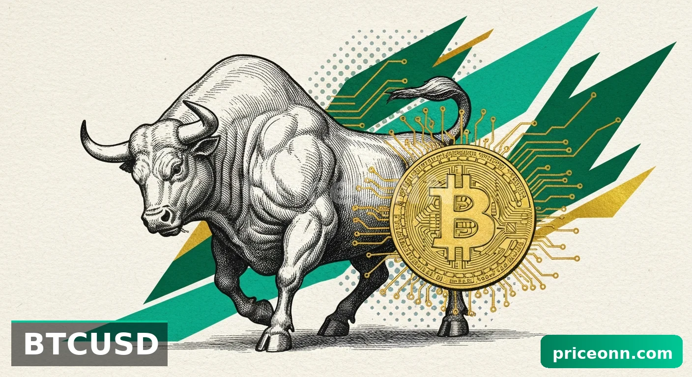 ارتفاع BTCUSD بنسبة 1.3%: التحليل الفني والمستويات الرئيسية