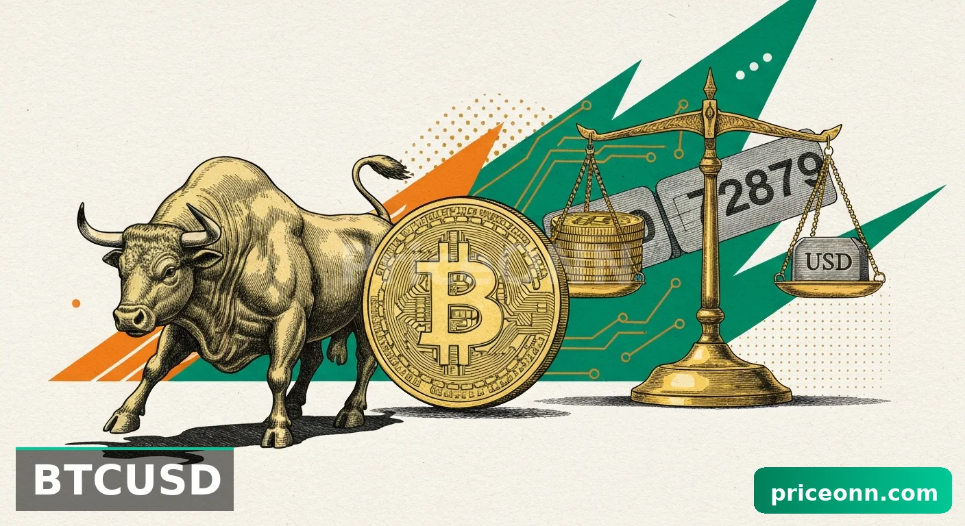 BTCUSD im Visier: Bullen peilen 72.760 $ an – Was kommt als Nächstes?