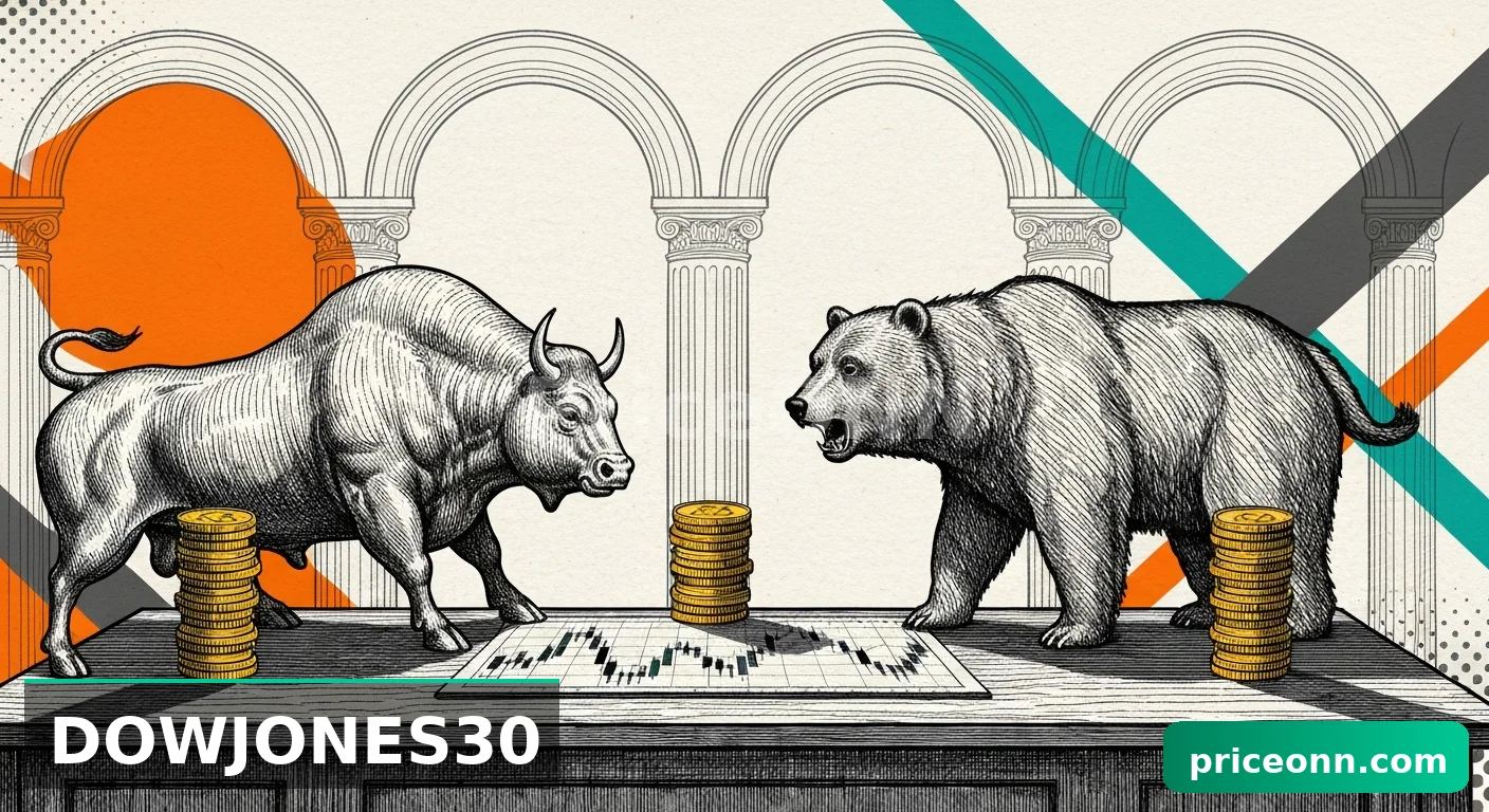 Le Dow Jones vacille près de 47325,5 $ sur fond de discussions de la Fed et de flambée du pétrole