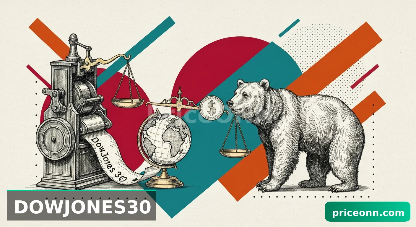 DowJones30 Retreats to $46,502.50 Amid Bearish Pressure; CPI Data Looms