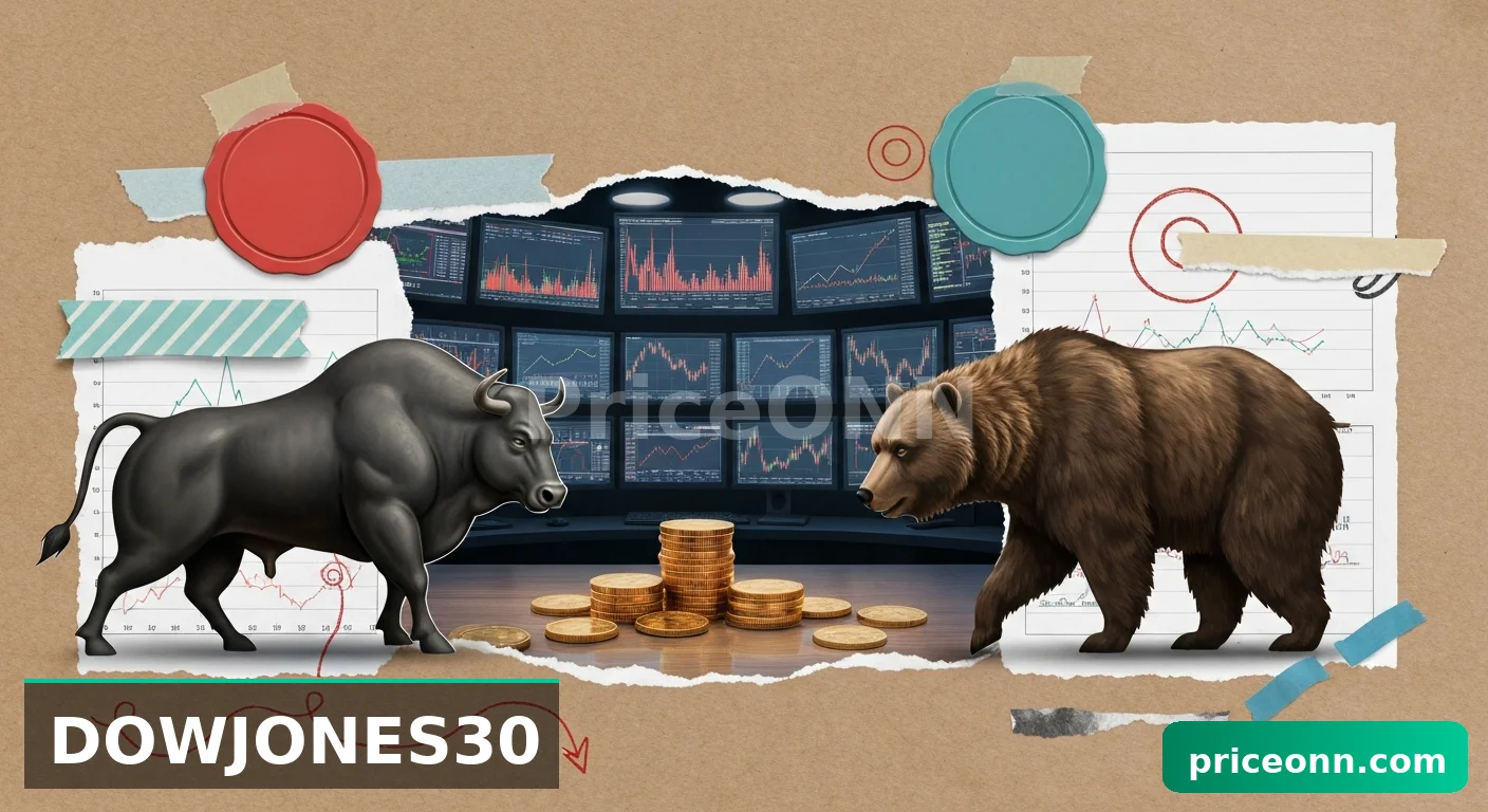 الداو جونز يتراجع إلى 47,927.50$ وسط مخاوف جيوسياسية