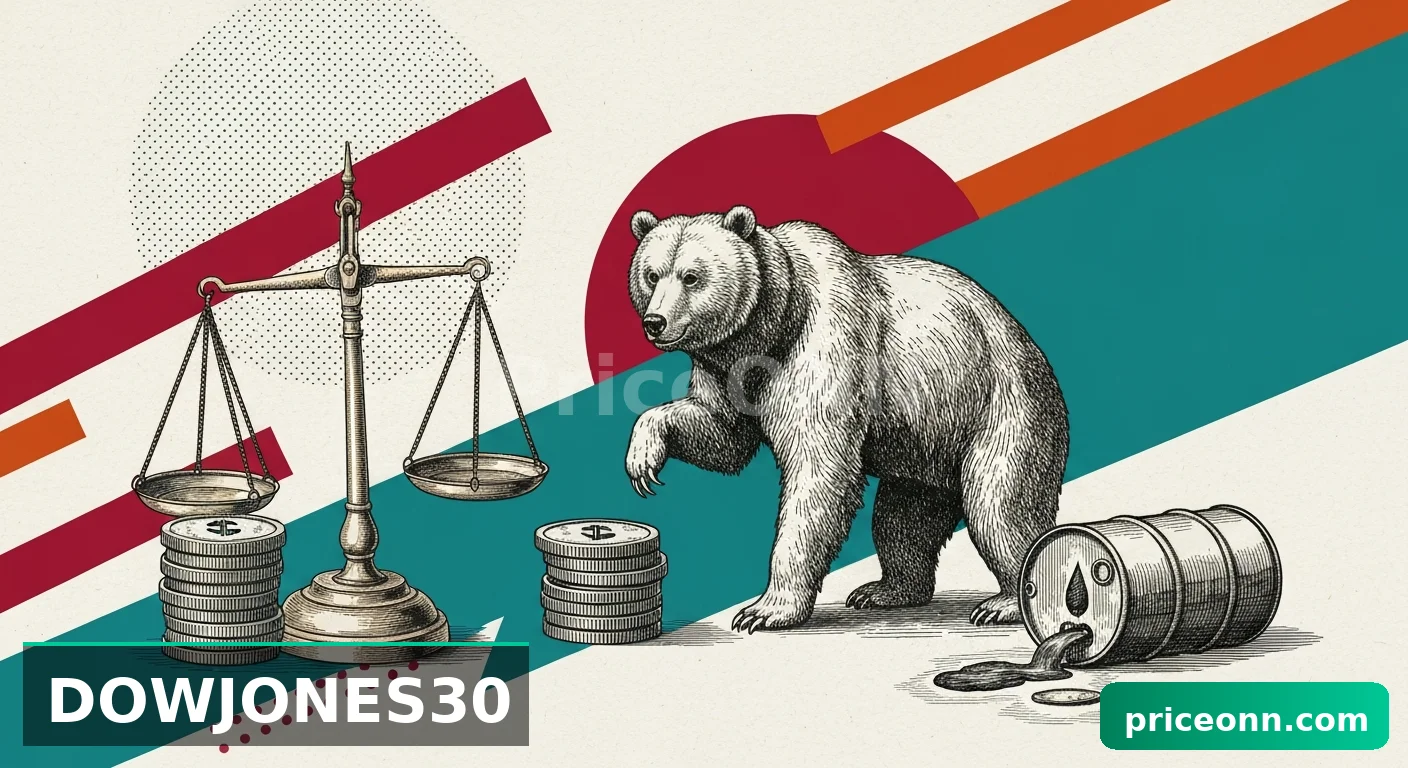 ダウ平均、弱気圧力で46,502.50ドル付近でもみ合い