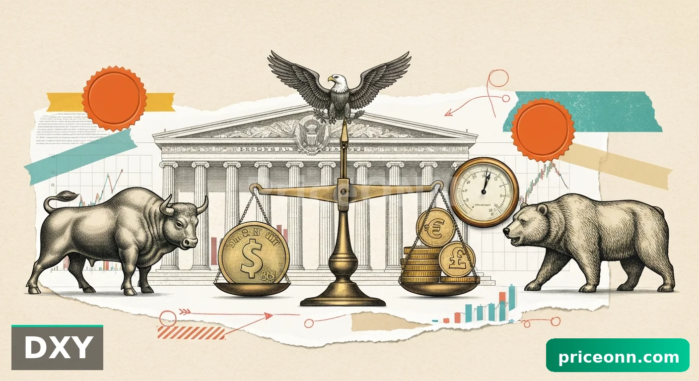 DXY Tests Resistance at $99.88 Amid Shifting Fed Expectations