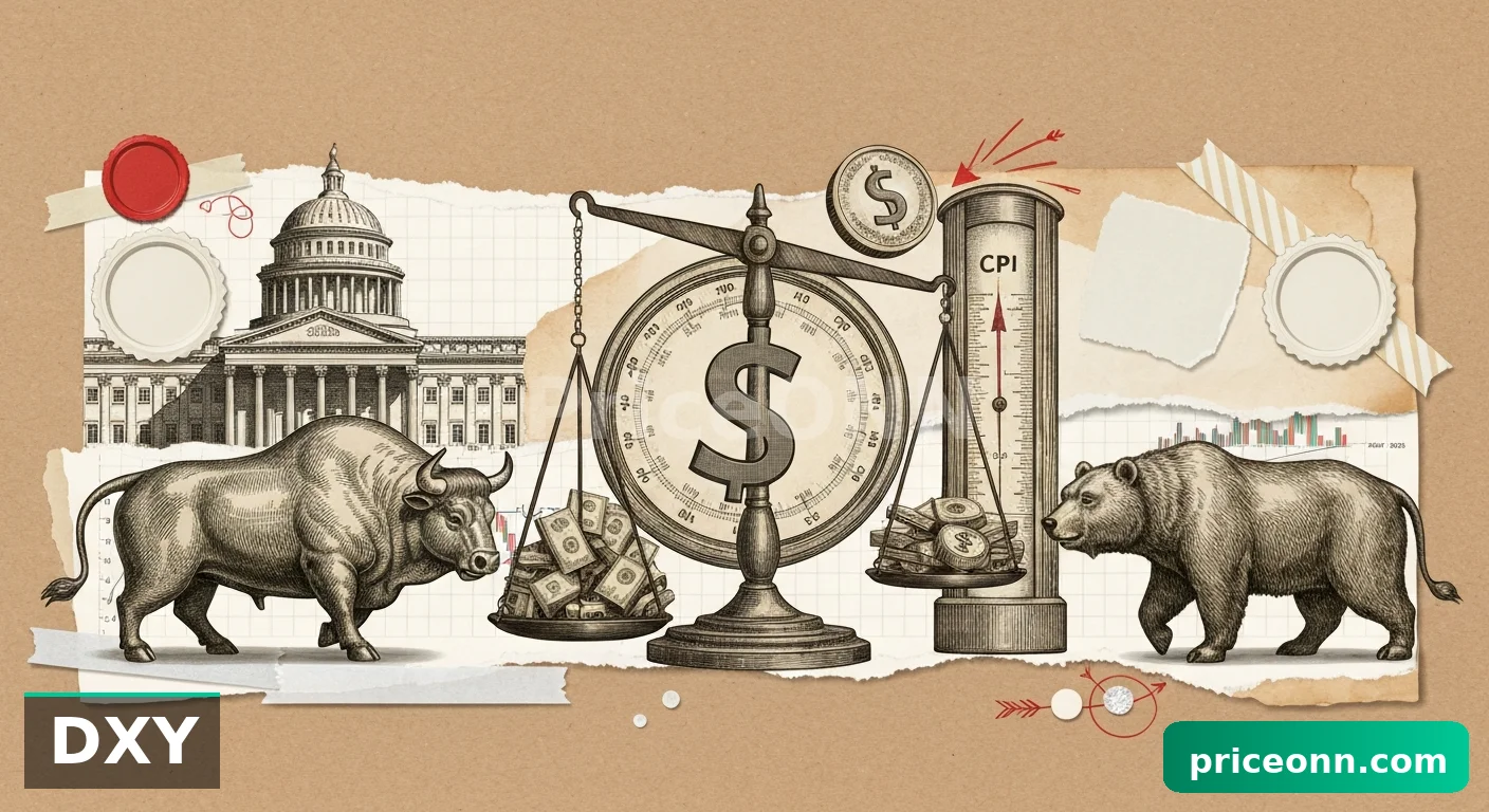 달러 지수 98.35선 불안, CPI 발표와 지정학적 리스크 고조