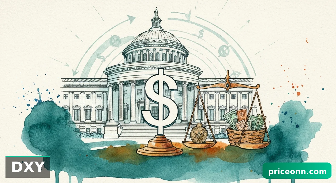 Индекс доллара DXY: неопределенность на уровне $98.93