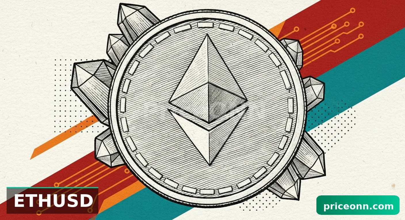 ETHUSDが$1,828.68に下落、ETHベアが支配を強化中: 次は売られ過ぎの領域か？