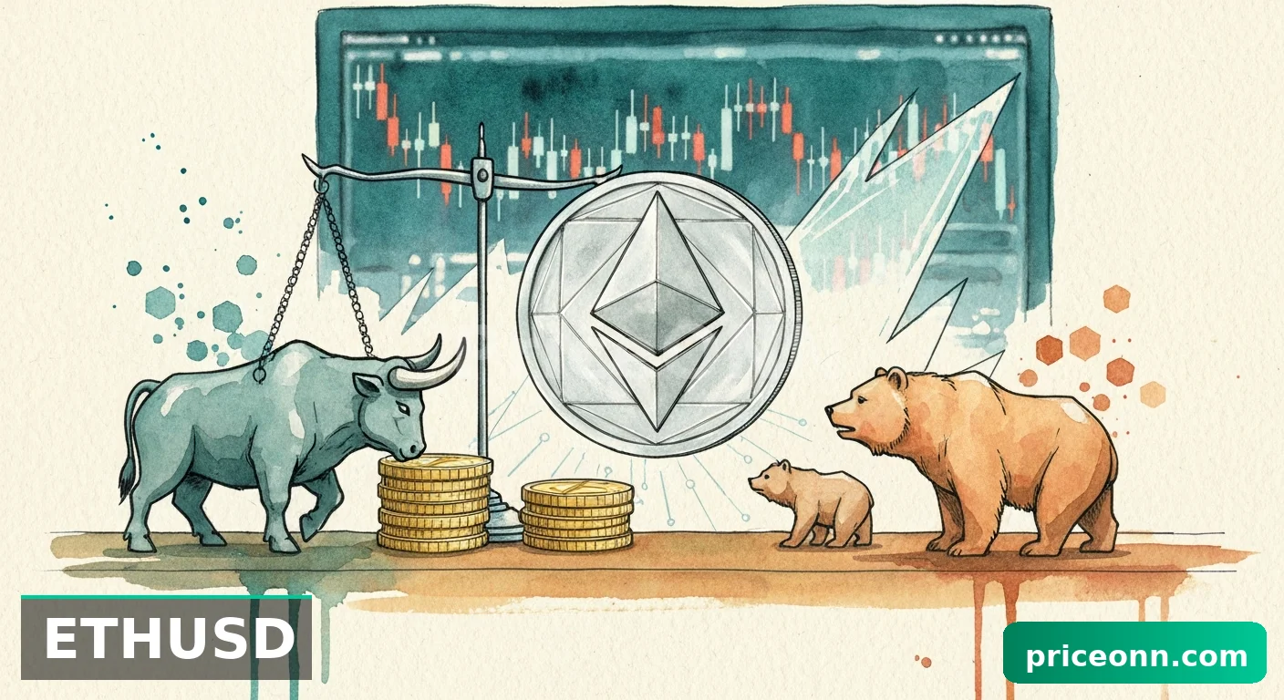 ETHUSD, 2123.06 달러서 횡보: PMI 데이터 불확실성 가중