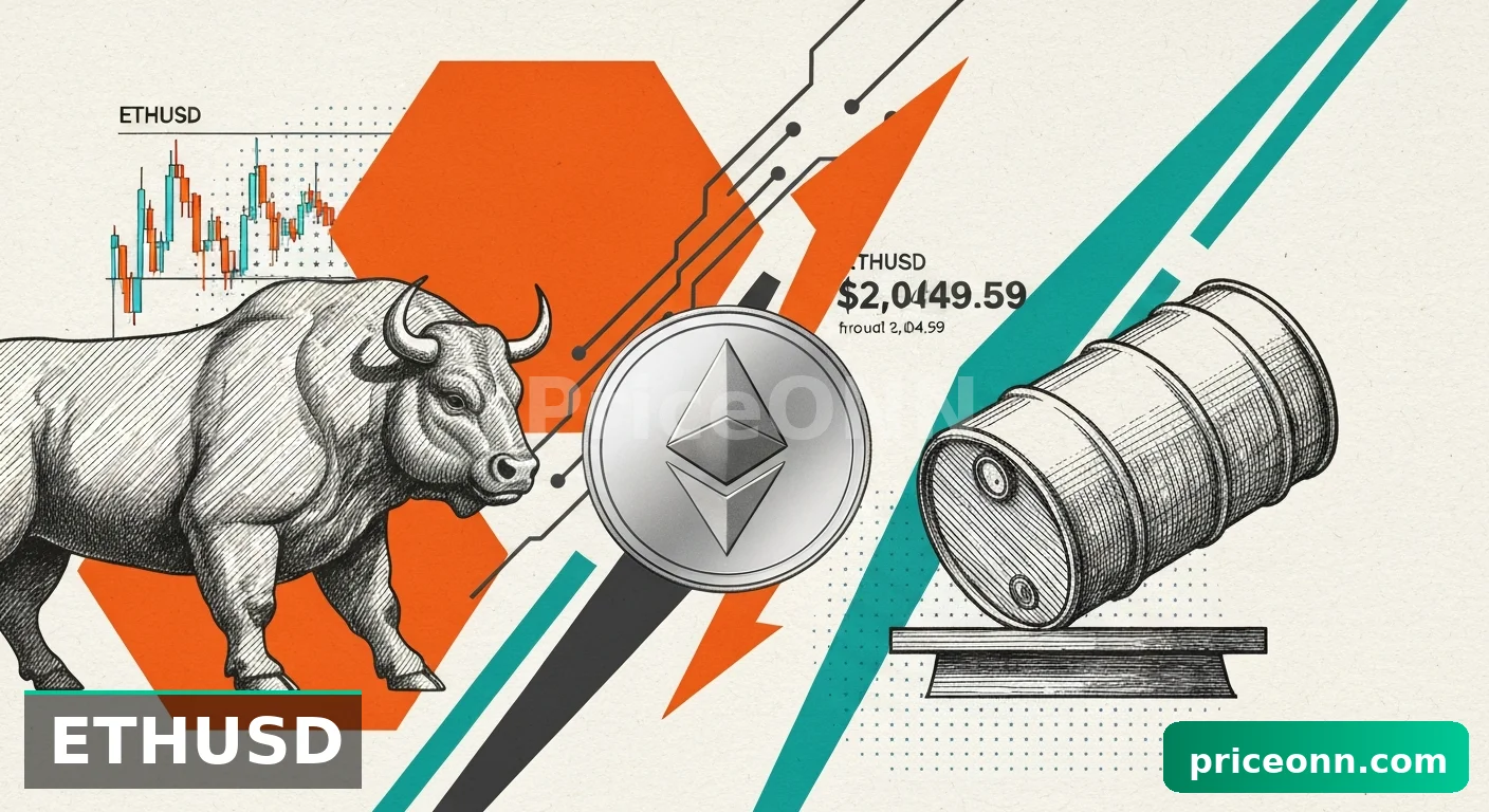 ETHUSD : L'analyse technique face à la poussée du pétrole ?