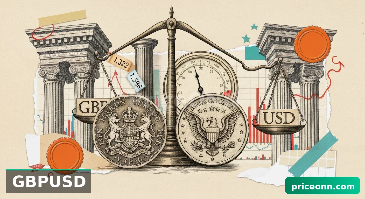 ¿Caída Libre del GBPUSD? El Dólar Fuerte lo Hunde a $1.32