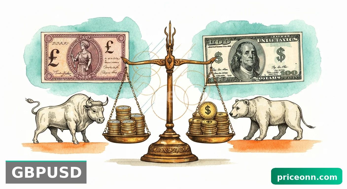 ポンドドル、1.32ドルへ反落：強気派と弱気派の攻防