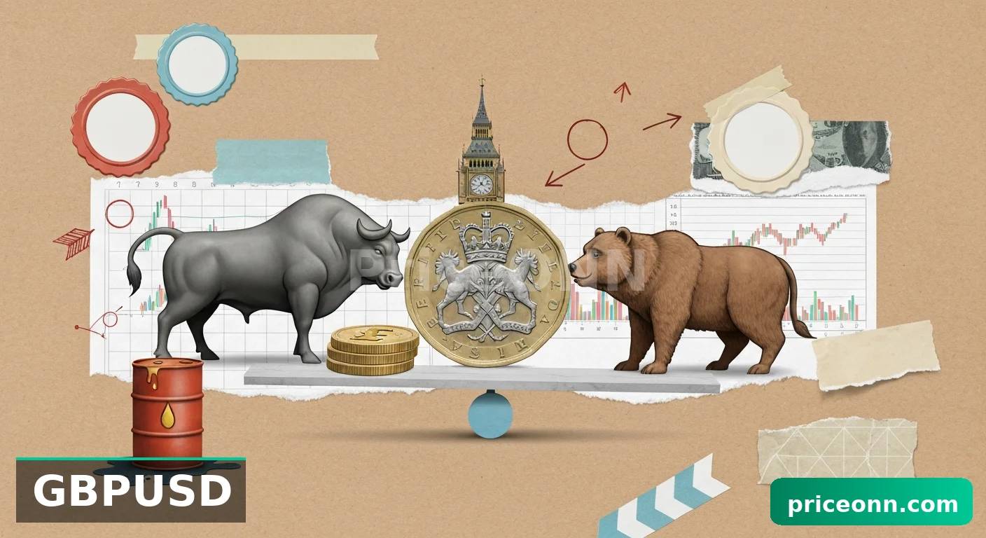 GBPUSD Wobbles Near $1.34 Amid Oil Crisis Uncertainty