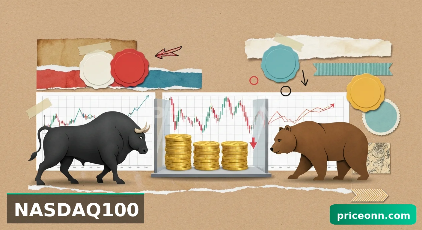 Nasdaq100 Dips to $24,809.88: Fed Speakers and Oil Price Concerns?