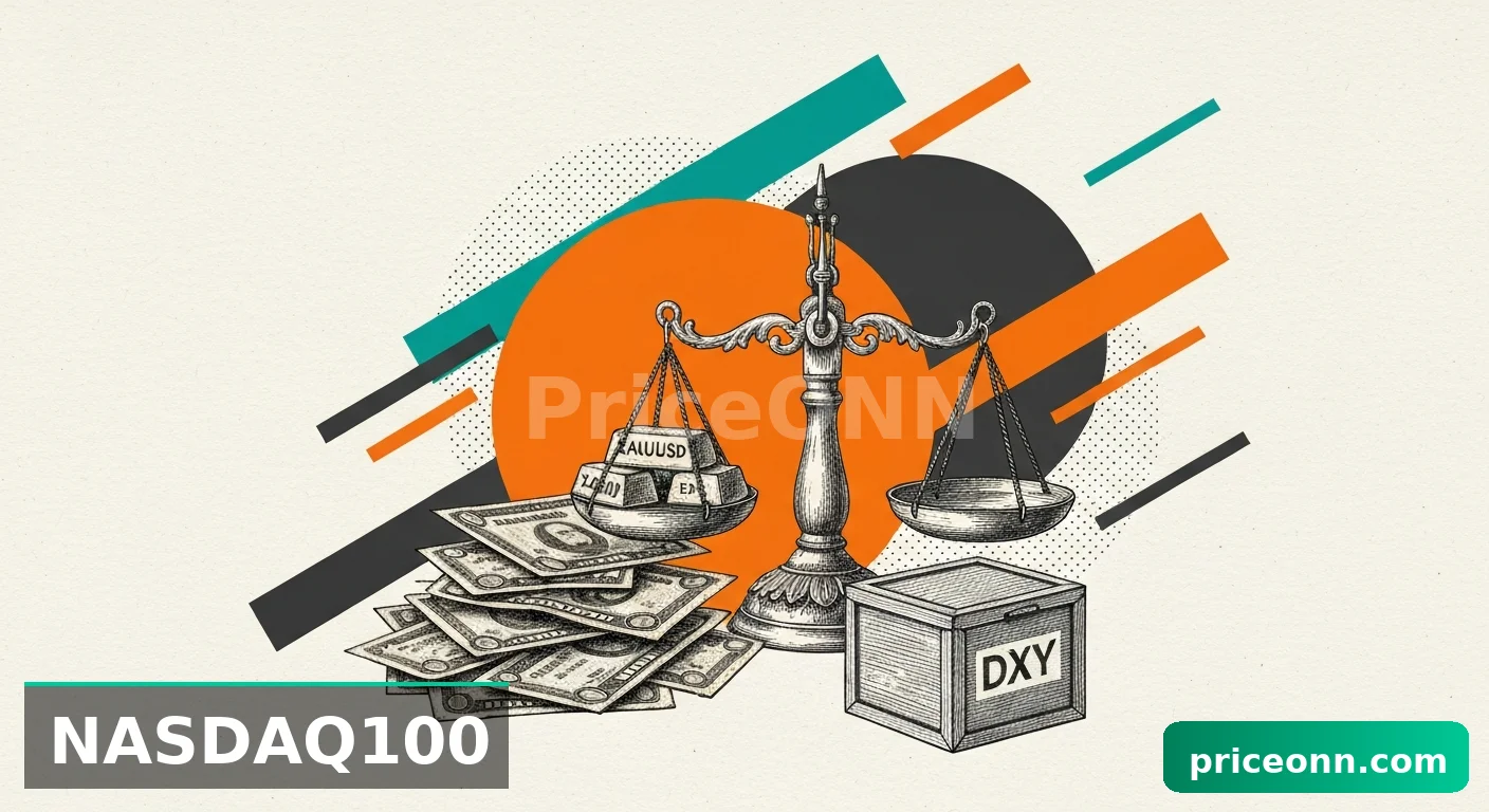 Nasdaq100 Tests $24,540.76 Support as Gold Shines Amid Volatility