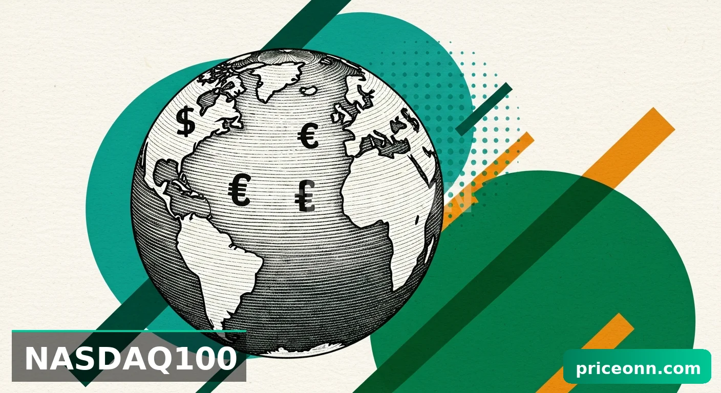 Nasdaq100, 하락세에도 불구하고 $24,996.74로 반등; 소매 데이터 주목