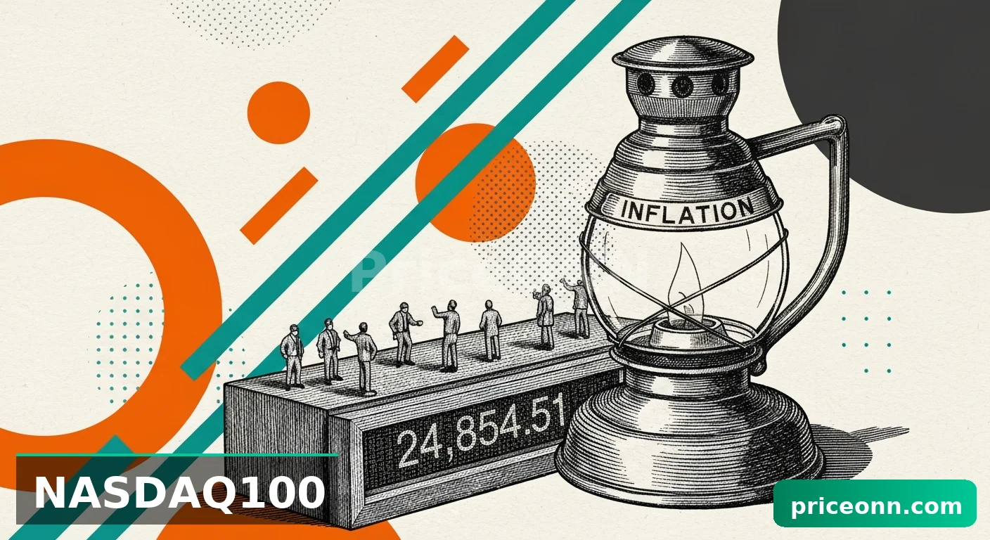 Nasdaq100 Retreats to $24,854.51 Amid Rising Geopolitical Risks