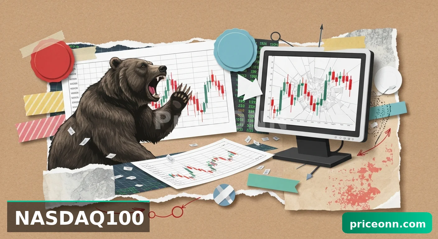 Nasdaq100 Tumbles to $24,249.40: Retail Sales Data Triggers Sell-Off