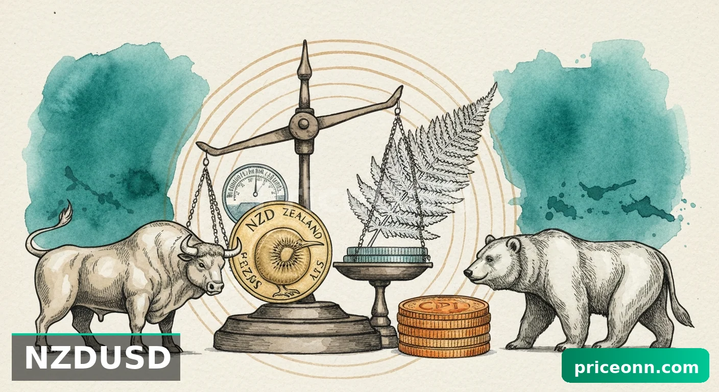 NZDUSD: ¿El IPC Desbloqueará el Rango en $0.57750? Análisis Técnico