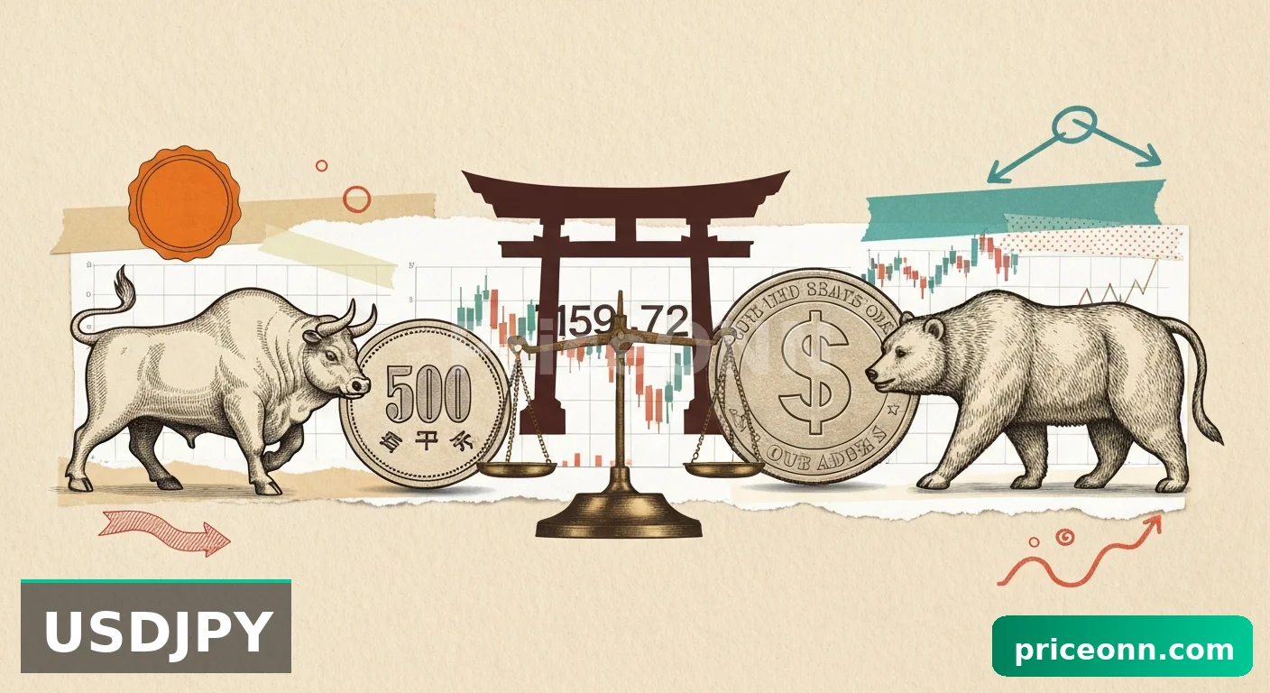 ¿USDJPY a Prueba? Resistencia Clave Tras Cierre en $159.72