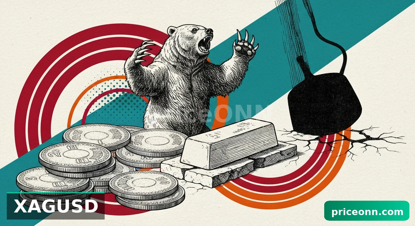 Silber unter Druck: XAGUSD fällt – Chance zum Kauf?