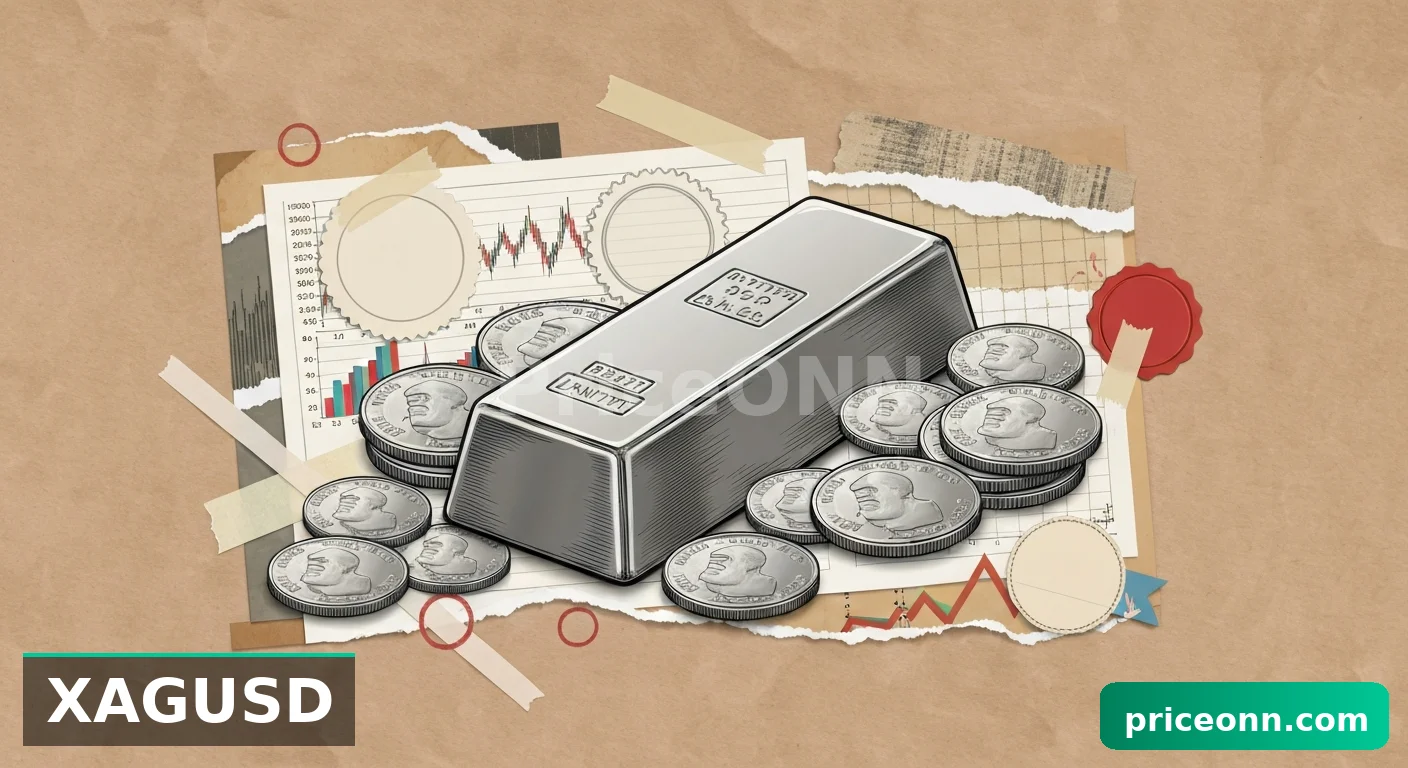 Silver Bearish: XAGUSD Tests $84.70, Eyes Support