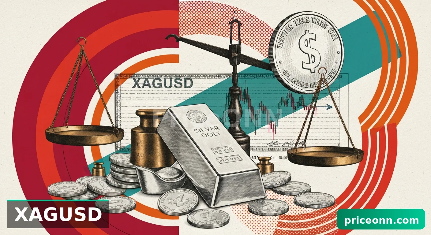 XAGUSD : L'argent sous pression face à la force du dollar