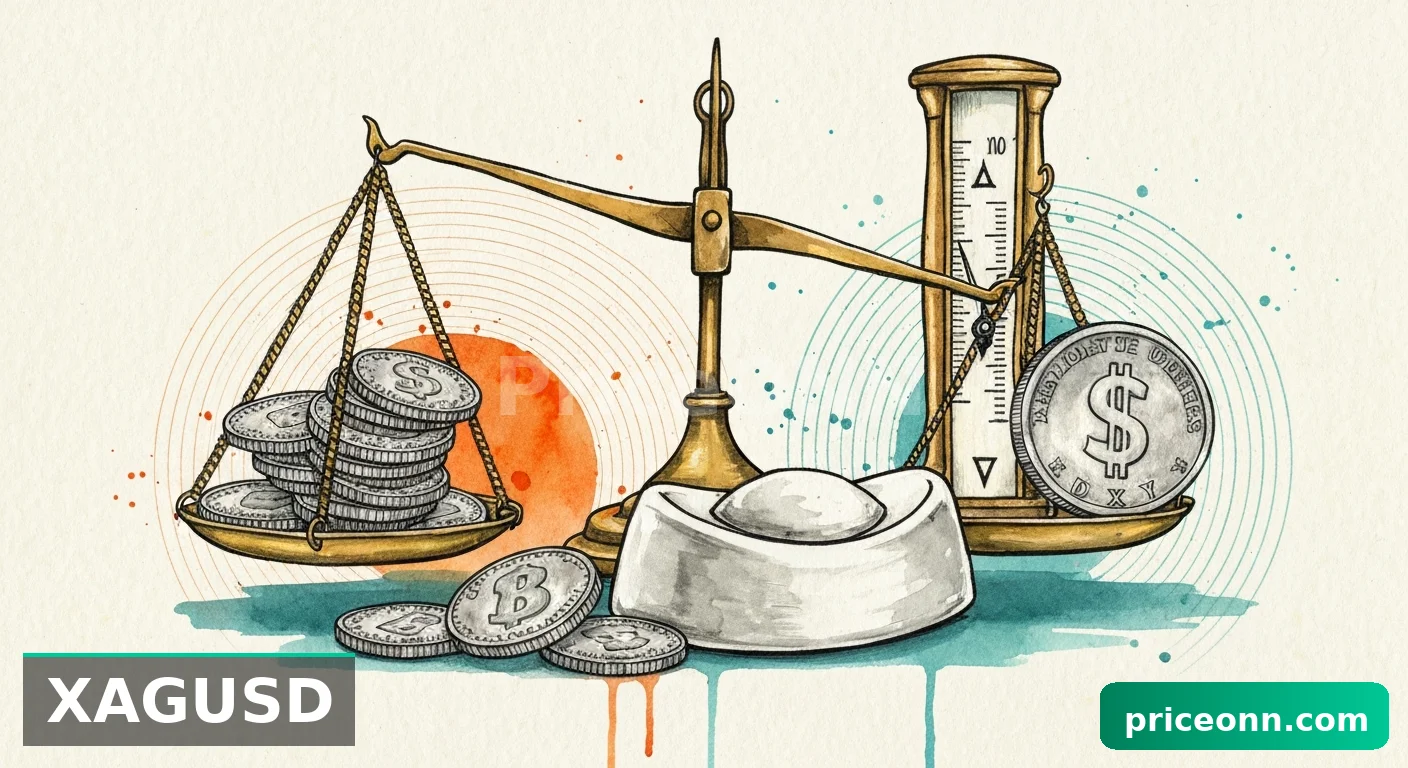 XAGUSD stürzt um 4,19% auf 80,31 $ ab: Kaufgelegenheit?