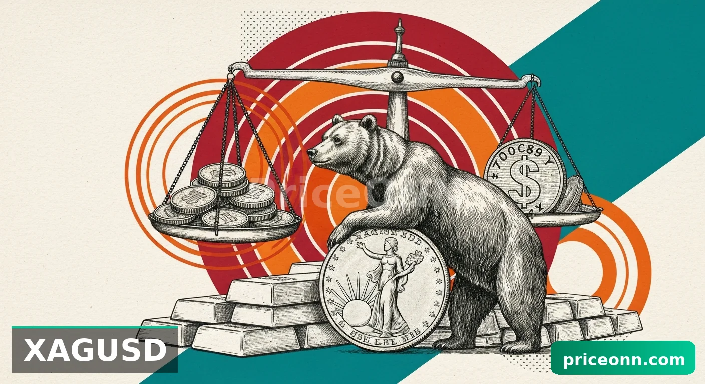 تراجع XAGUSD إلى 80.68 دولار: مستويات الدعم الرئيسية تحت المجهر