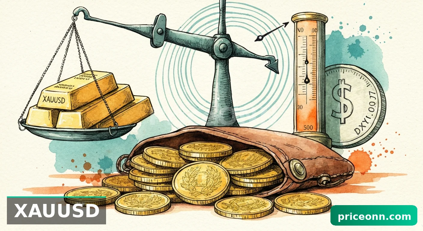 ドル高でXAUUSD急落、5,019.31ドルへ：注目すべき重要水準