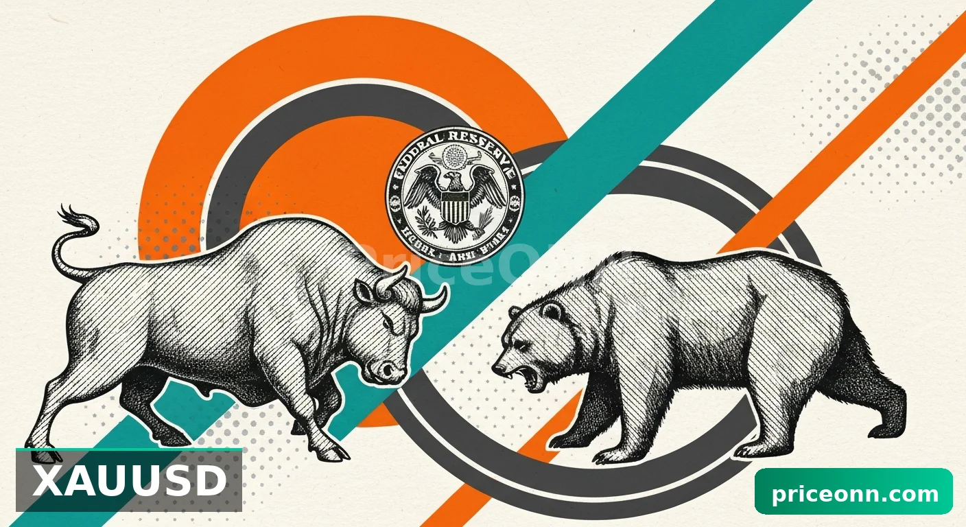 XAUUSD 5,043.36 Dolar Direncine Yaklaşıyor; Fed Toplantısının Etkisi