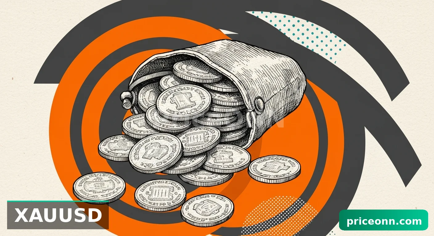 XAUUSD En Baisse ; L'or Teste de Nouveaux Niveaux à 4 888,45 $