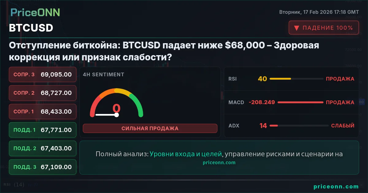 BTCUSD Insight Card