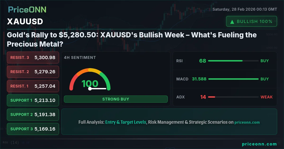 XAUUSD Insight Card