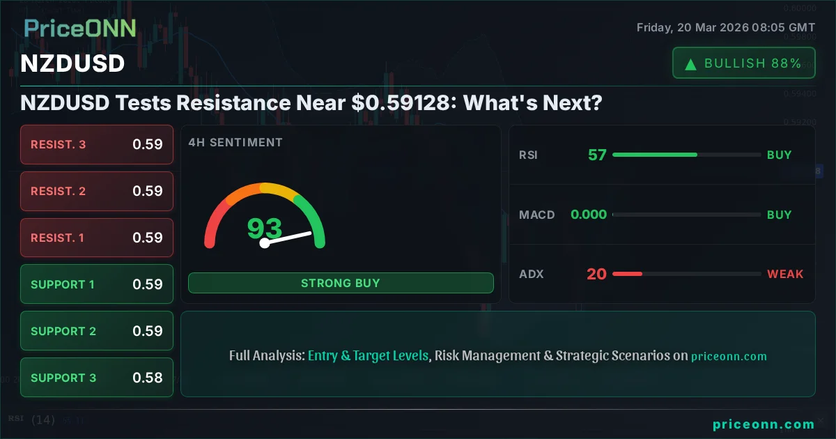 NZDUSD Technical Analysis | PriceONN