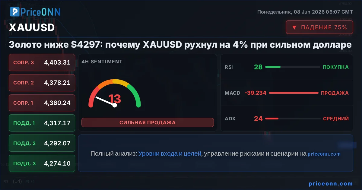 XAUUSD Insight Card