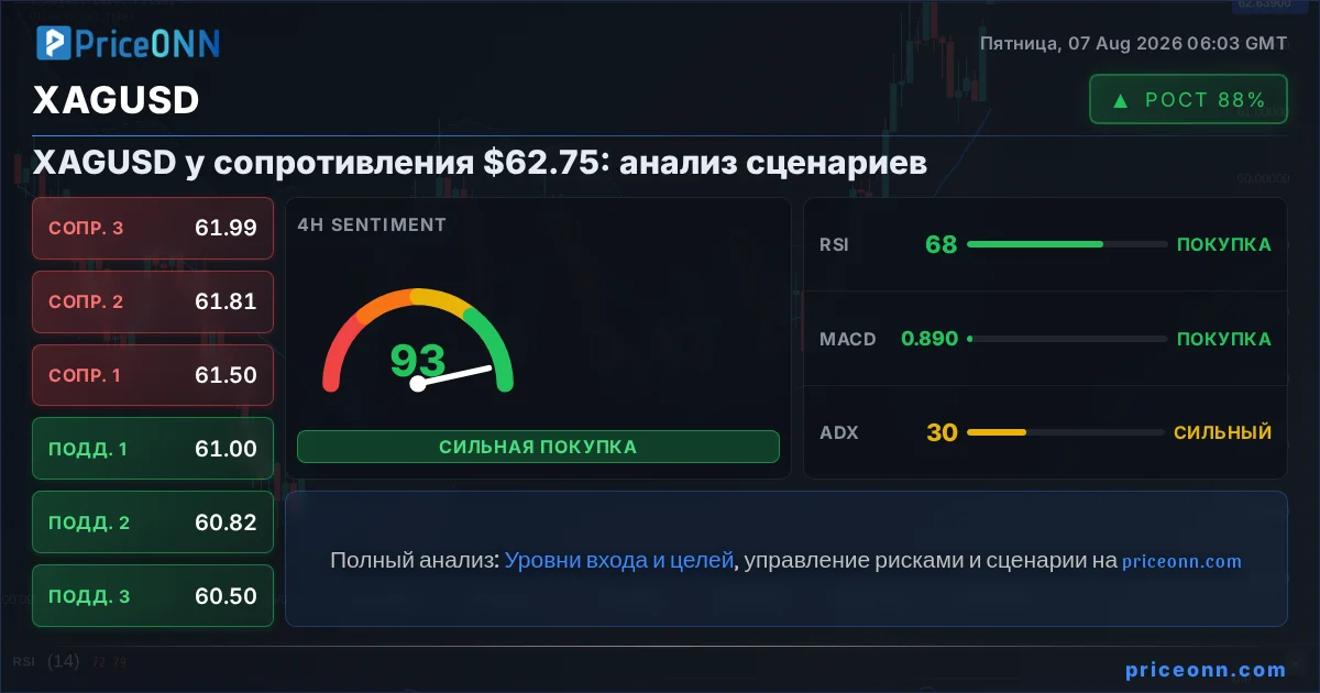 XAGUSD Insight Card