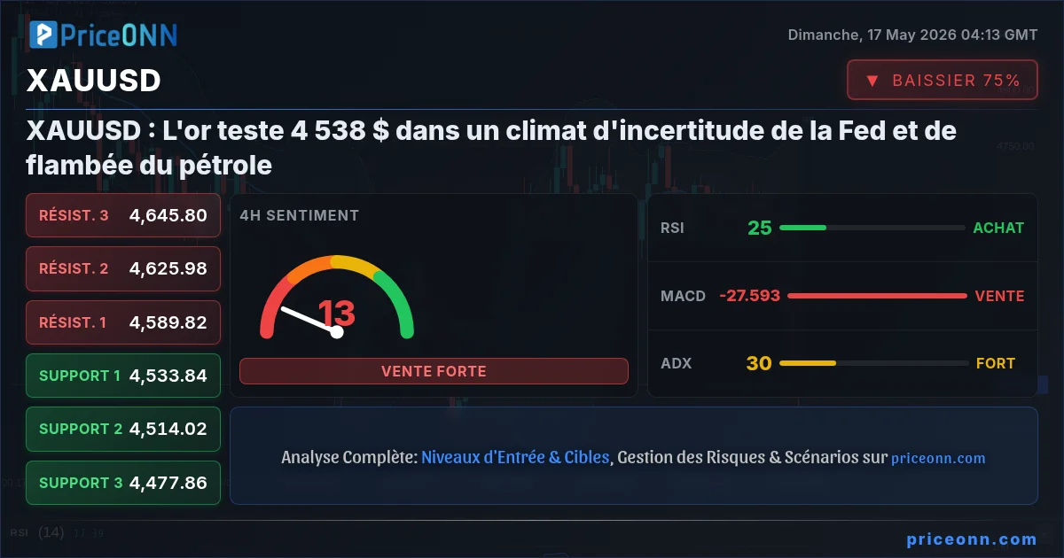 XAUUSD Insight Card