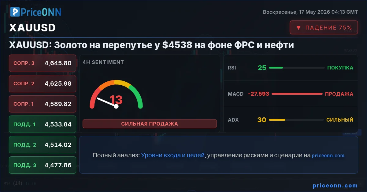 XAUUSD Insight Card