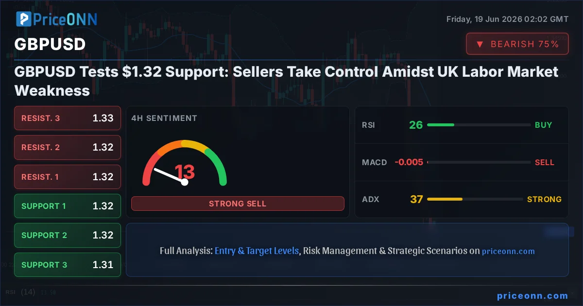 GBPUSD Technical Analysis | PriceONN